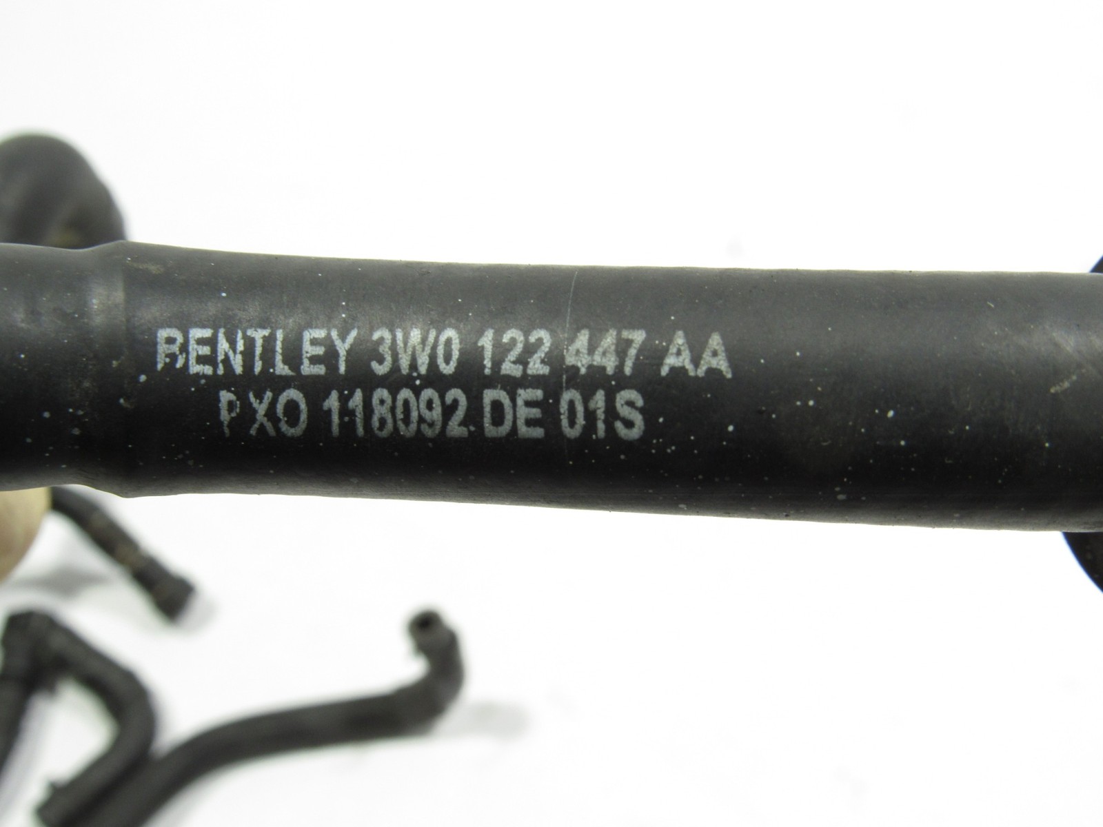 12-18 Bentley Continental GT 2015 6.0L Radiator Coolant Pipe Line Hose Set |:A