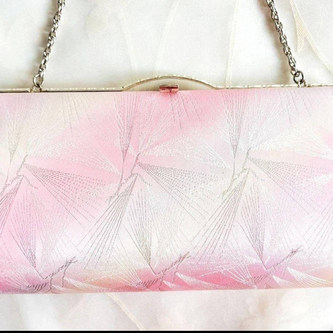 Pine Pattern Woven Blur Japanese Clothing Bag Pink Silk | eBay