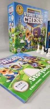 Story Time Chess Game 100% COMPLETE & Unpunched + How To Play Chess Kids Book