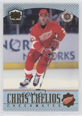 1999 Pacific Dynagon Ice Checkmates American Chris Chelios Steve Yzerman HOF 1k9