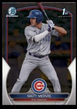 2023 Bowman #BCP-74 Matt Mervis Chrome Prospects