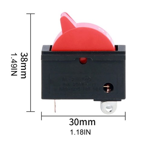 Easily Replaceable 3 Gear Toggle Switch Compatible with Electric Devices - Picture 10 of 28