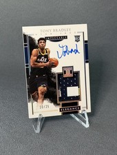 2017 Panini Impeccable TONY BRADLEY RC SP/25 RPA Rookie Patch On-Card Autograph