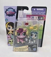 Littlest Pet Shop LPS Rocco Ramsbottom & Chel Colley