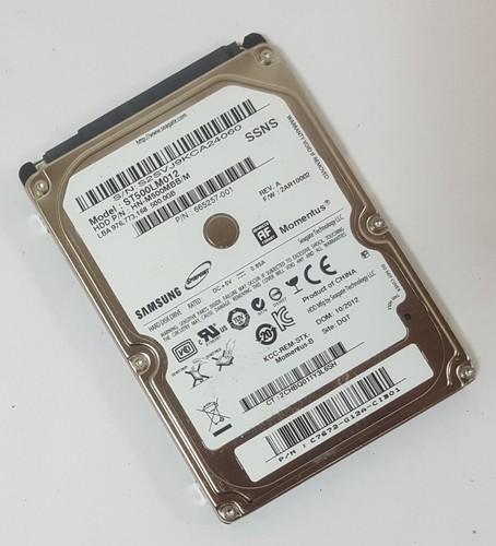 500GB Samsung HN-M500MBB ST500LM012 SATA 2,5" Notebook Festplatte HDD