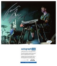JAMES BLAKE SIGNED TRYING TIMES OVERGROWN SINGER 8x10 PHOTO - ACOA COA