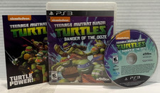 Teenage Mutant Ninja Turtles Danger of the Ooze PS3 Complete Tested