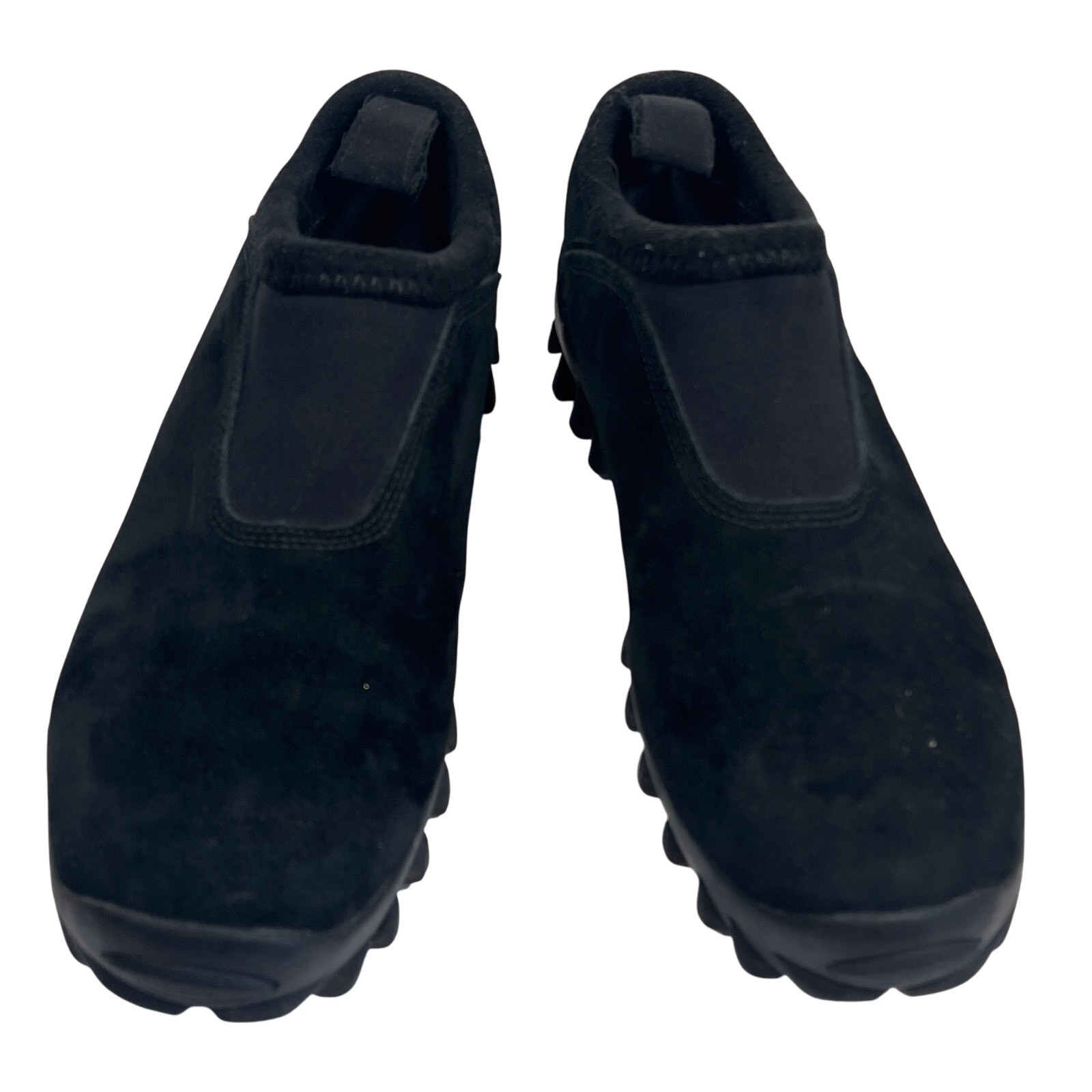 Stivali da trekking Salomon Contagrip CX uomo 11 neri scamosciati neve trail slip on moc grip