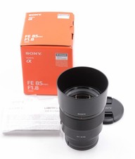 SONY FE 85mm F/1.8 LENS SEL85F18