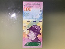 Venezuela 100 Bolivares 2018 Circulated
