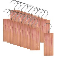 20 Pcs Cedar Blocks for Closet Storage, Aromatic Red Cedar Planks Chips for C...