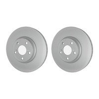 2 Bremsscheiben InnenbelüFtet Ø 58 Mm 24,2 Mm Hella FüR Subaru Impreza