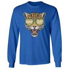 Vintage Jaguar Sunglasses Funny Game Day Fans Long Sleeve T-Shirt