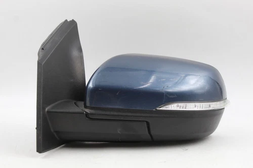 Left Driver Side Blue Metallic Door Mirror Power Fits 19-23 FORD EDGE OEM #36938