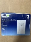 Leviton Decora MotionSensor In-Wall Switch, Auto-On, 2A, Single Pole,White(3pk)