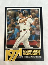 2020 Topps Heritage High - 1971 World Series Highlights Brooks Robinson WSH-2