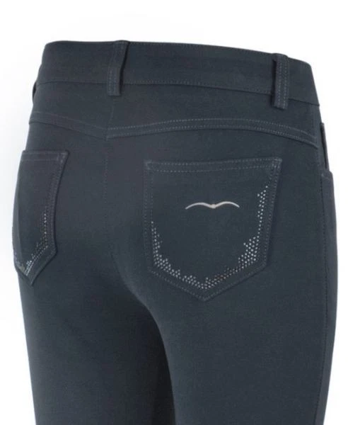 ANIMO Damen-Reithose NIPON - weiss Gr.34/It40