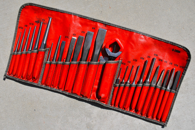 #ad Snap On Tools 26 pc Punch and Chisel Set Automobile Tools Motorcycle Tools $424.95