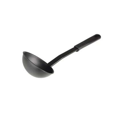Thunder Group PLPP007BK 11-5/8'' Heat Resistant Nylon 4 oz Ladle