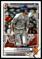 2021 Bowman Draft #BD-61 JT Schwartz