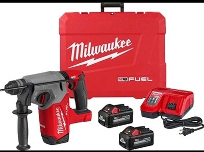 Milwaukee 2912-22 M18 FUEL 3-Mode Brushless 1'' SDS Plus Rotary Hammer Kit