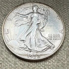 1938 D walking Liberty Half Dollar Key Date!! Nice details