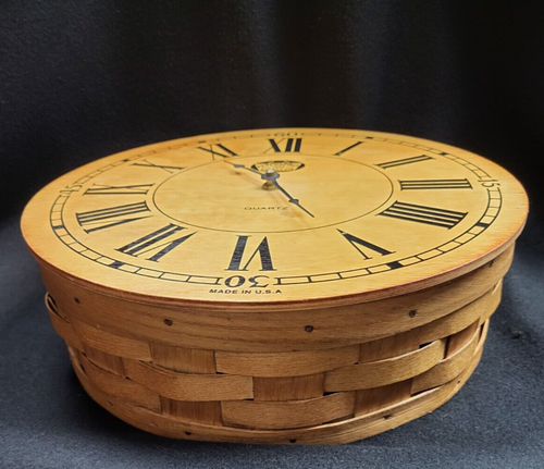 Rare VTG 143rd Anniv. Clock from Out of Business Peterboro Basket Co LE 87/1000 - Picture 4 of 7