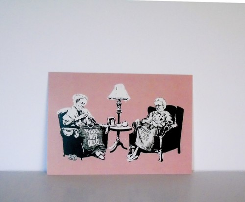 Banksy Postcards Set A - Picture 9 of 10