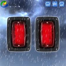 Fits For Club Car DS 2 Golf Cart LED Tail Light 3 Wire Rear Taillights 1017035