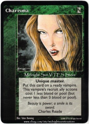 Charisma Keepers of Tradition V:TES VTES Vampire CCG