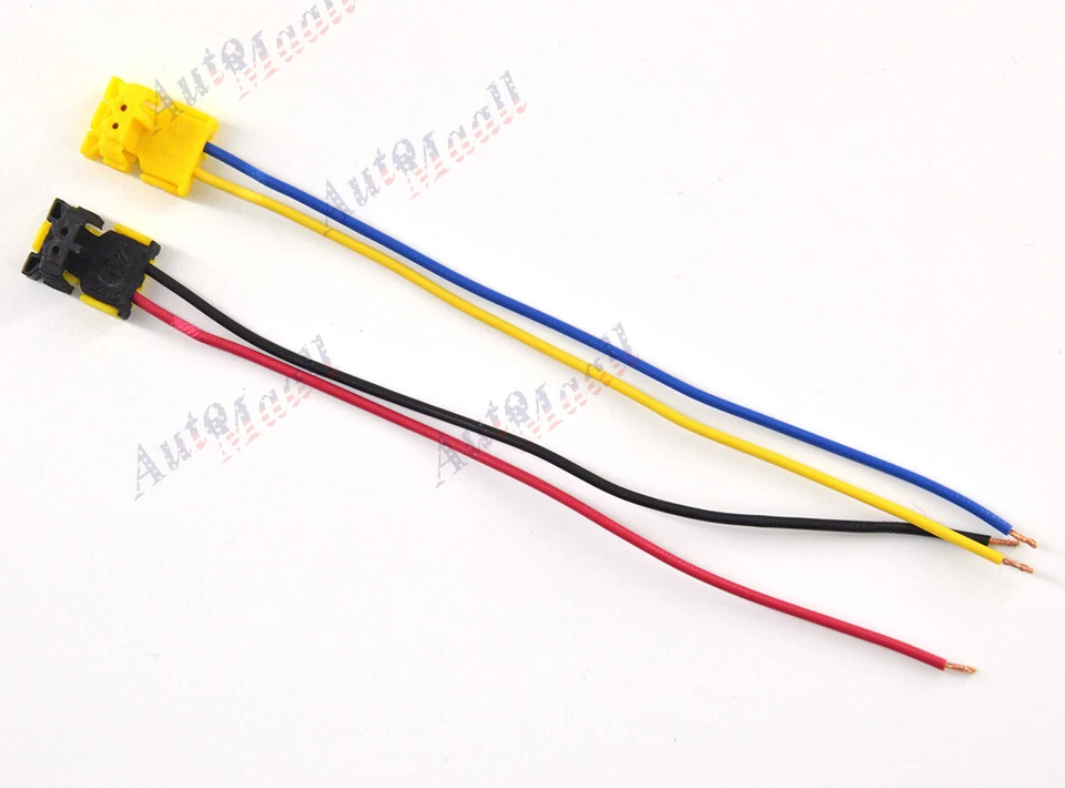 2x Conector de cable de enchufe de resorte de reloj para Mercedes-Benz E300 E350 E550 E63 G55 AMG Foto 2 de 4