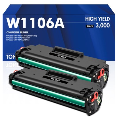 XXL Toner für HP 106A W1106A Mit Chip Laser MFP 135wg 137fwg 135a 135ag 107w107a