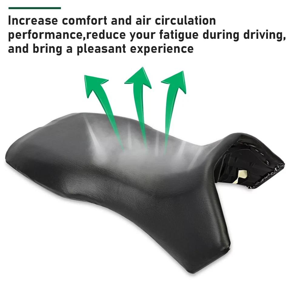 Asiento negro completo para Polaris Sportsman 500 05-13/450 700 2006 2007 6x6 4x4 HO Foto 3 de 4