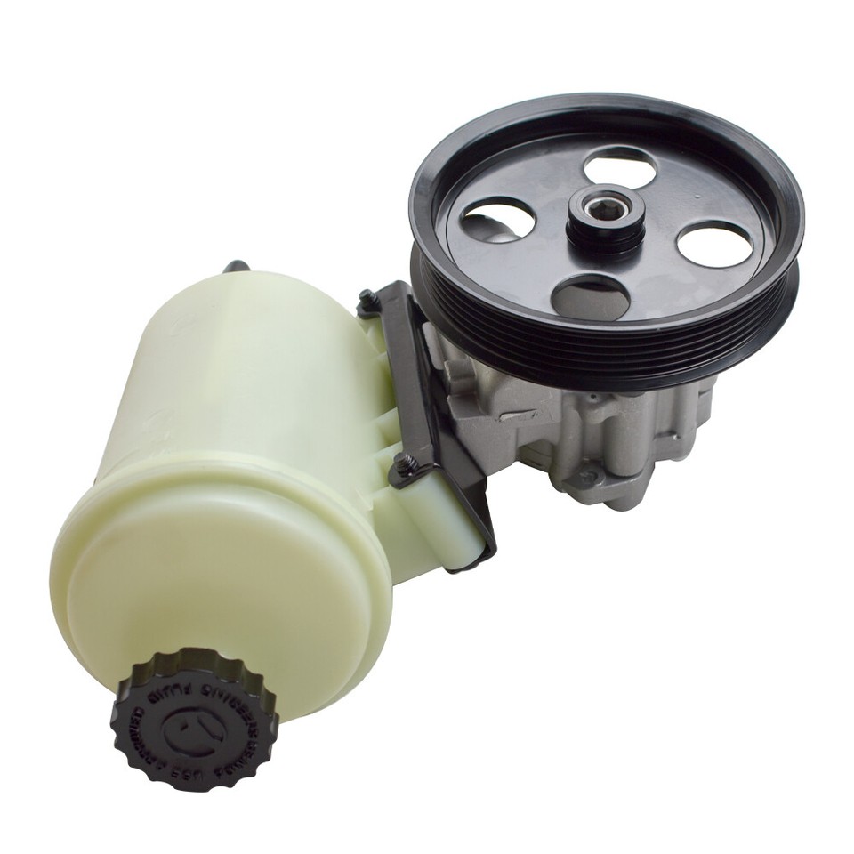 Power Steering Pump W/ Reservoir & Pulley For Dodge Ram 1500 4.7L - Foto 7