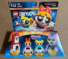 LEGO Dimensions 71346 Powerpuff Girls Team Pack Blossom Bubbles New & Sealed