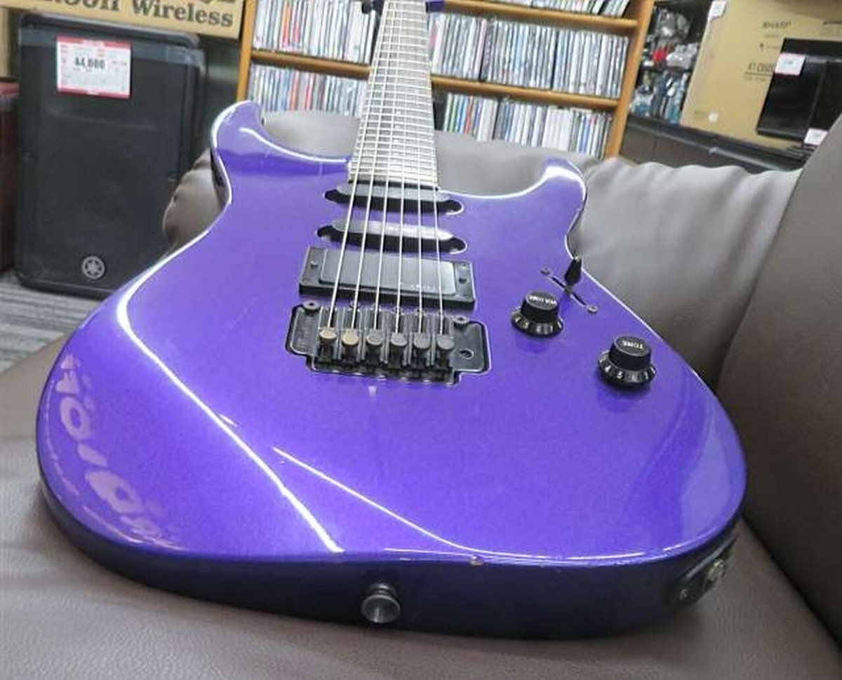 Fernandes Electric Guitar Revolver Purple FR-55 3.7kg Used Fernandes Electric Guitar Revolver Purple FR-55 3.7kg Used