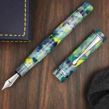 Conklin Duragraph Limited Ed. 1898 Fountain Pen Lemon Zest New in Box 187/300