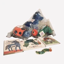 Kohl's Cares Eric Carle Plush Book Grouchy Ladybug Hungry Caterpillar Blue Horse