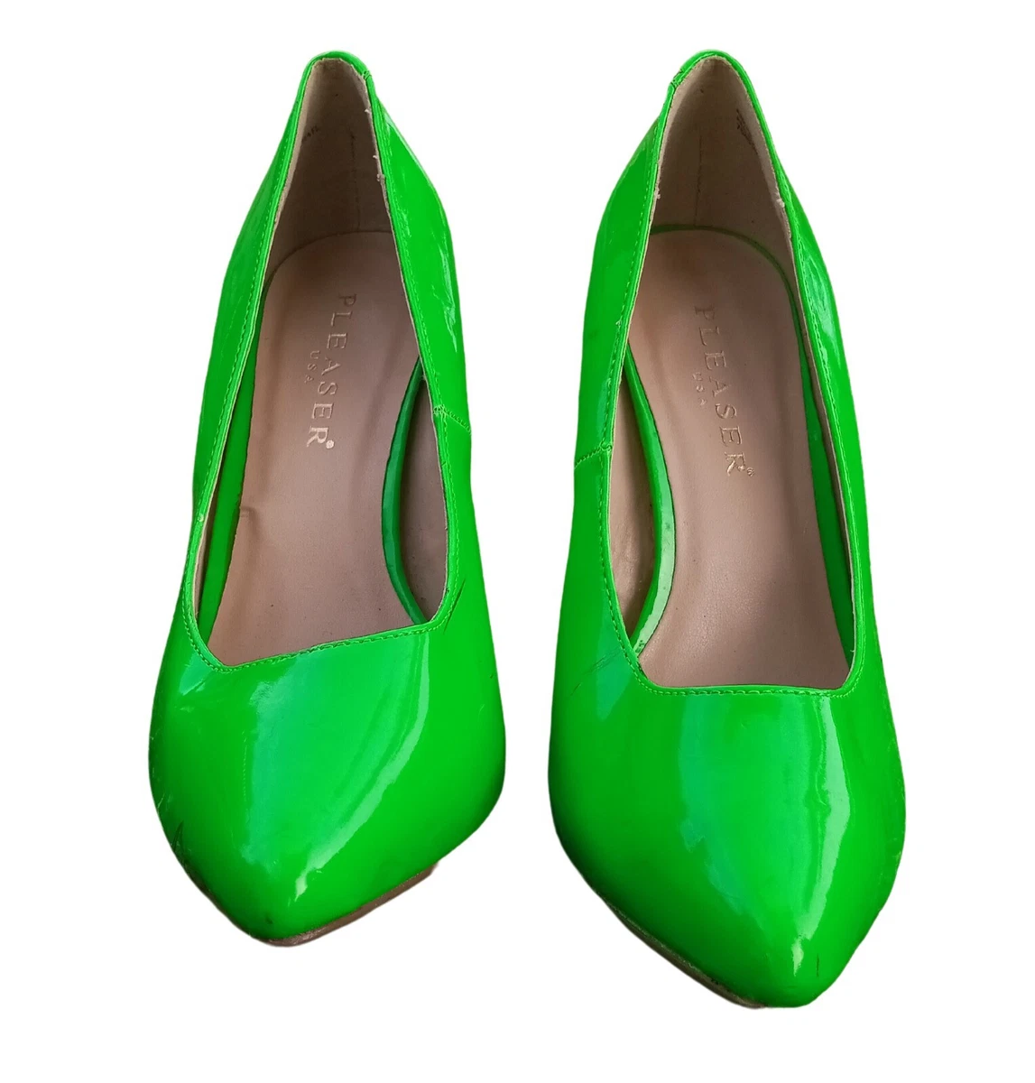 Neon pumps cheap women's shoes