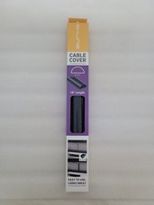 D-Line Cable Cover 2 Inch X 1 Inch X 18 Inch Long Peel And Stick
