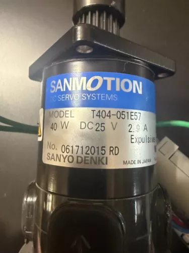 Sanmotion T404-051E57 DC Servo Motor