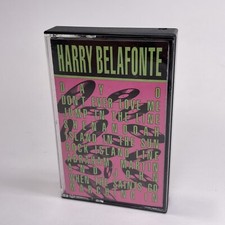 Harry Belafonte, Day O  Other Hits Audio Cassette Tape, 1990 Rock Island Line