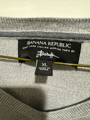 Herrenpullover Banana Republic Merinowolle XL - Bild 2 von 5