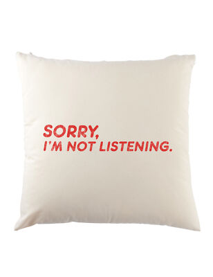Sorry I'M Not Listening Dekokissen Fun Geek Nerd Admin Computer Scientist