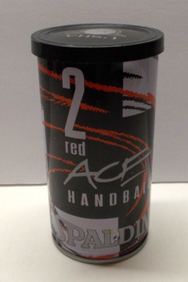 Vintage USHA Spalding Ace Handballs 2 Red Factory Sealed