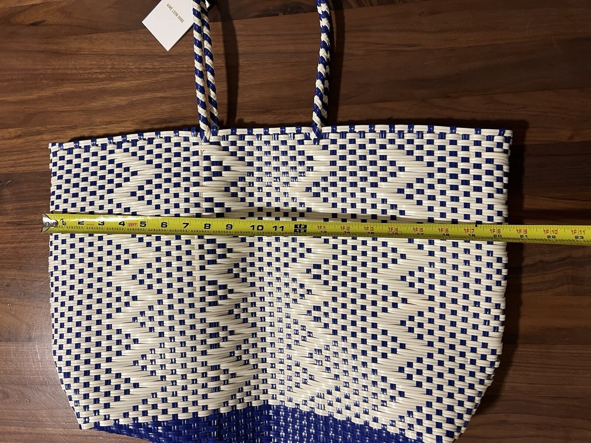 Aime Leon Dore ALD Paralía Woven Plastic Raffia Tote Bag Aime Leon Dore ALD Paralía Woven Plastic Raffia Tote Bag
