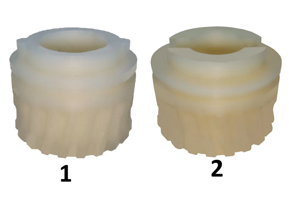 Paar Getriebe Nylon für Sheeter Pizza-Roller mastro RM42A RM 42 A - Bild 3 von 4