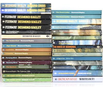 DESMOND BAGLEY / GEOFFREY JENKINS / DUNCAN KYLE : Select titles, build a library