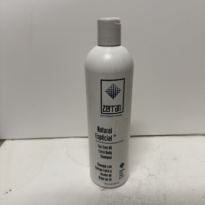 Zerran Tea Tree Oil Extra Body Shampoo Hair Protein 16 OZ HTF