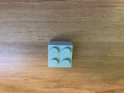 MEGA BLOKS ZIEGEL 2X2 FARBE HELLGRAU SPIELE MATTEL 